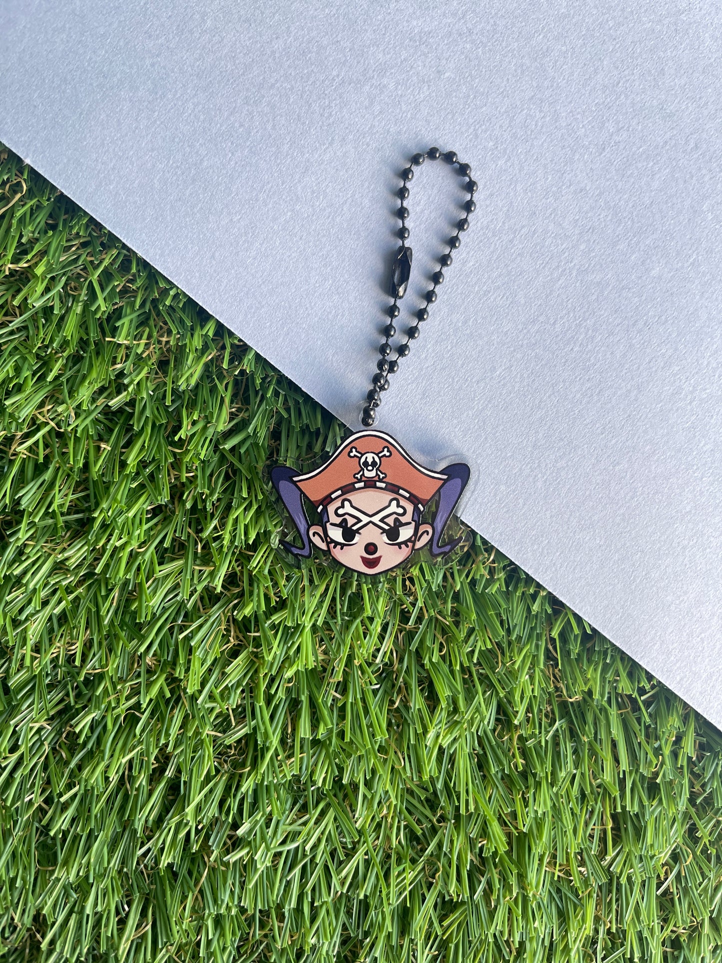 Mini buggy acrylic keychain