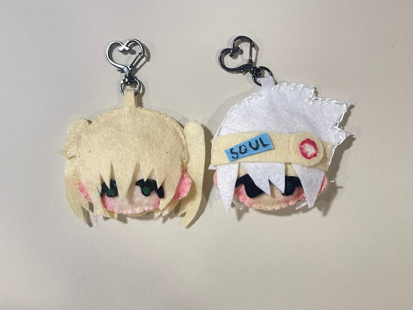 Hand made soul consumer plush keychains- Made to order