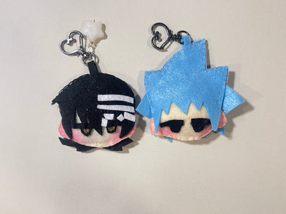 Hand made soul consumer plush keychains- Made to order