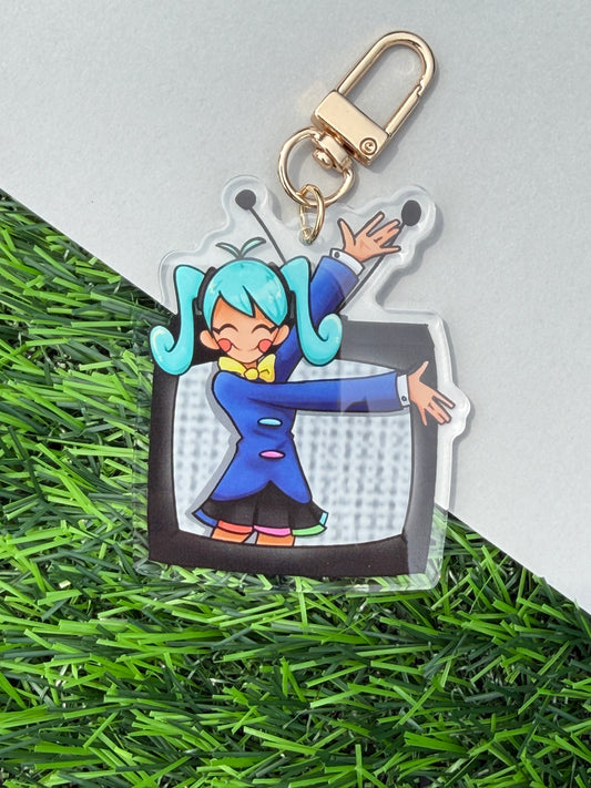 Static Vocaloid acrylic keychain