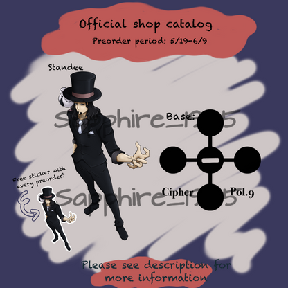 Rob Lucci Acrylic standee-‼️Leftover sale‼️