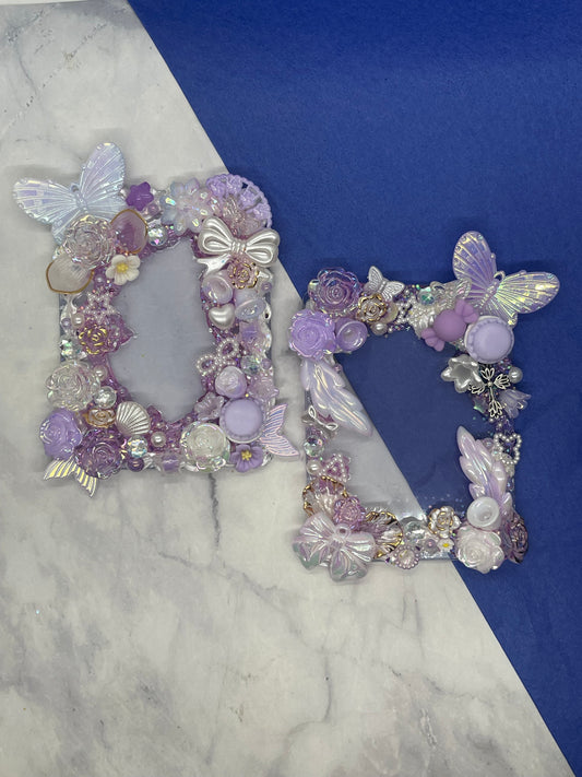 Elegant purple theme- decoden card holders