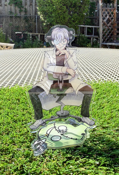 Dr. Stein spinning chair acrylic standee