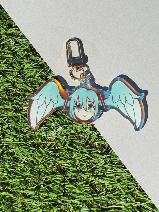 Hatsune Miku Seraphim keychain