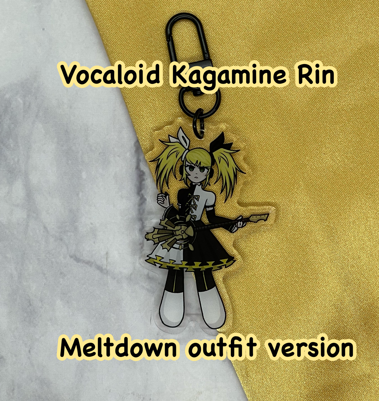 Kagamine rin- meltdown Outfit acrylic keychain