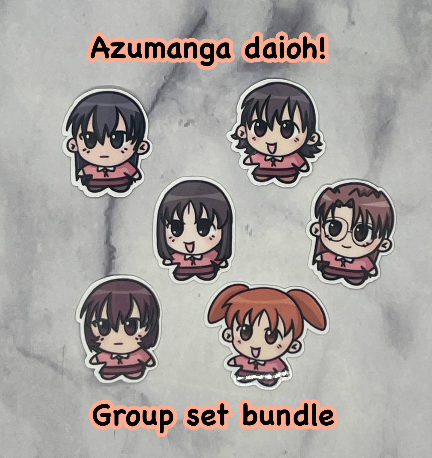 Azumanga daioh sticker pack