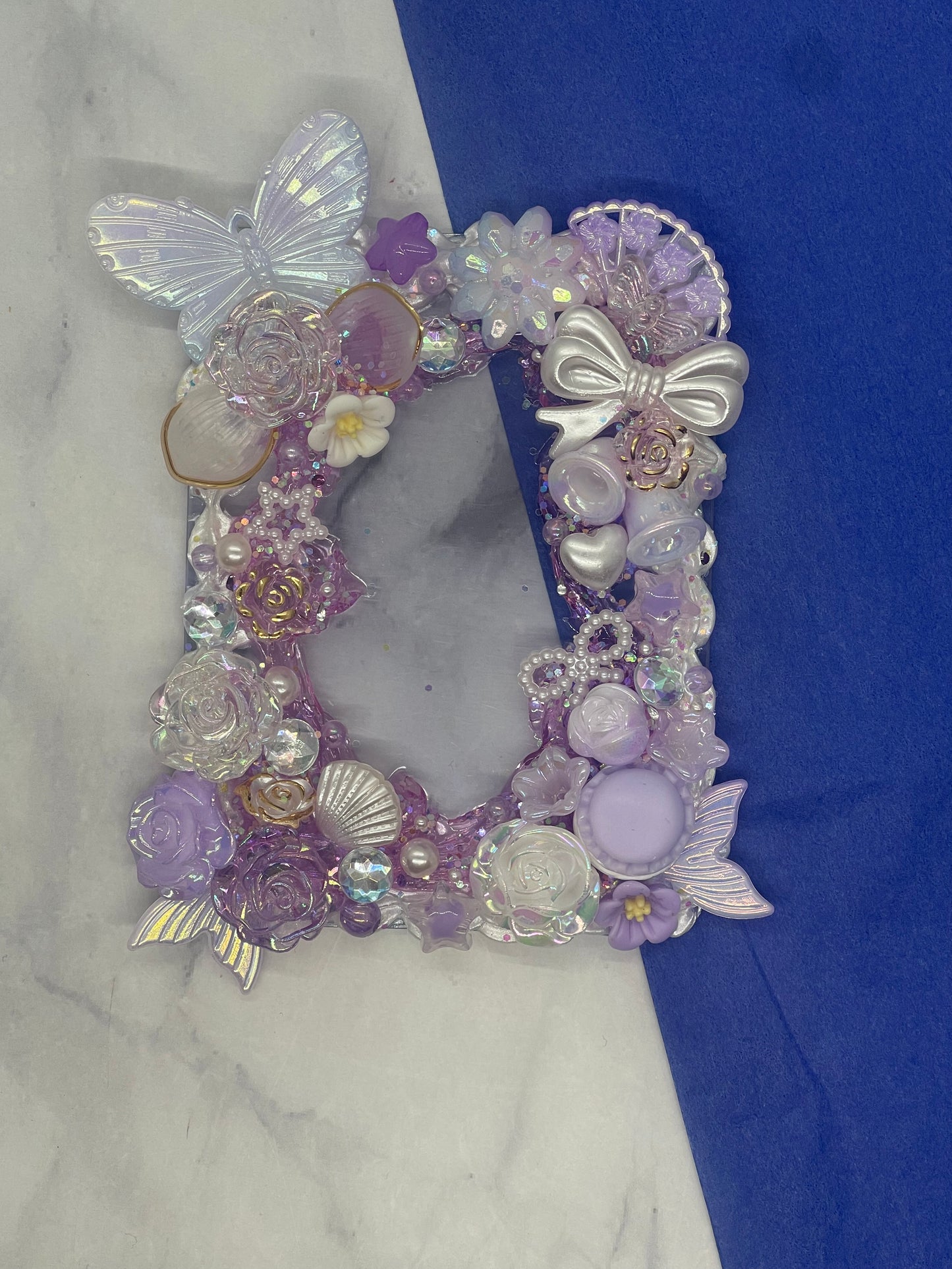 Elegant purple theme- decoden card holders