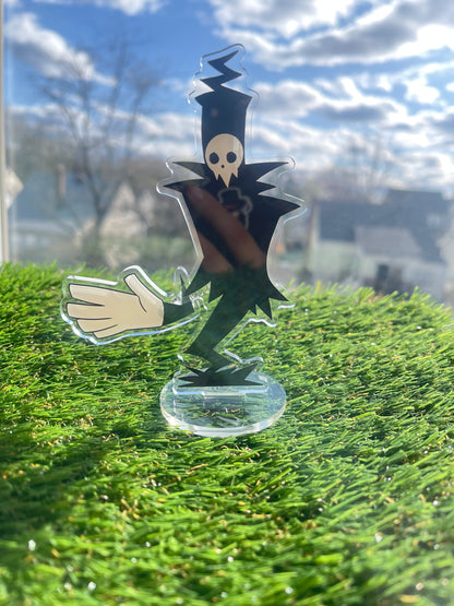 Lord D. Reaper chop/waving acrylic standee