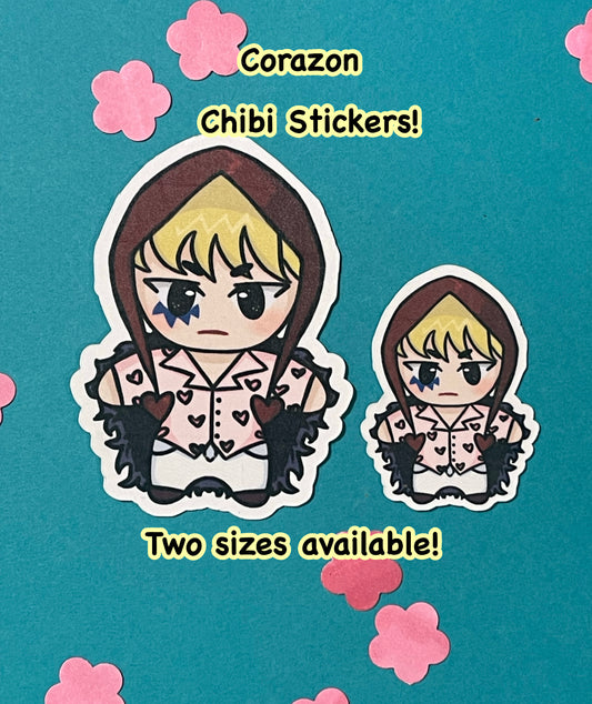 Heart pirate sticker!