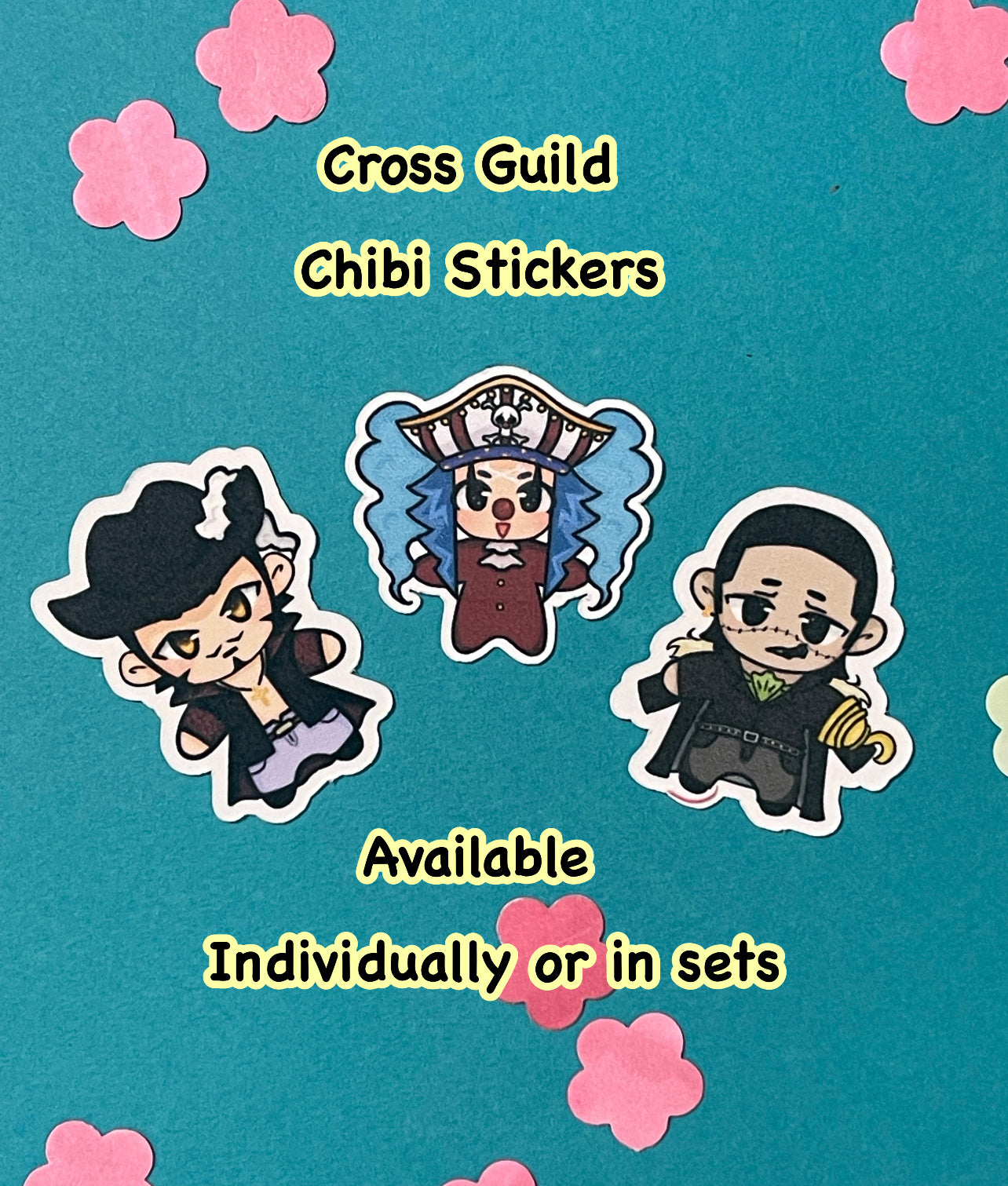 Mini x-Guild pirate stickers!