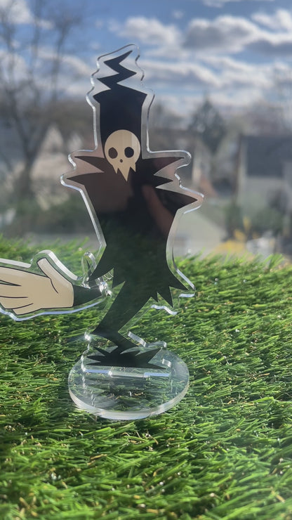 Lord D. Reaper chop/waving acrylic standee